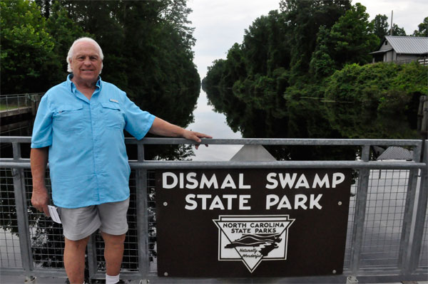 Lee Duquette at Dismal Swamp State Park